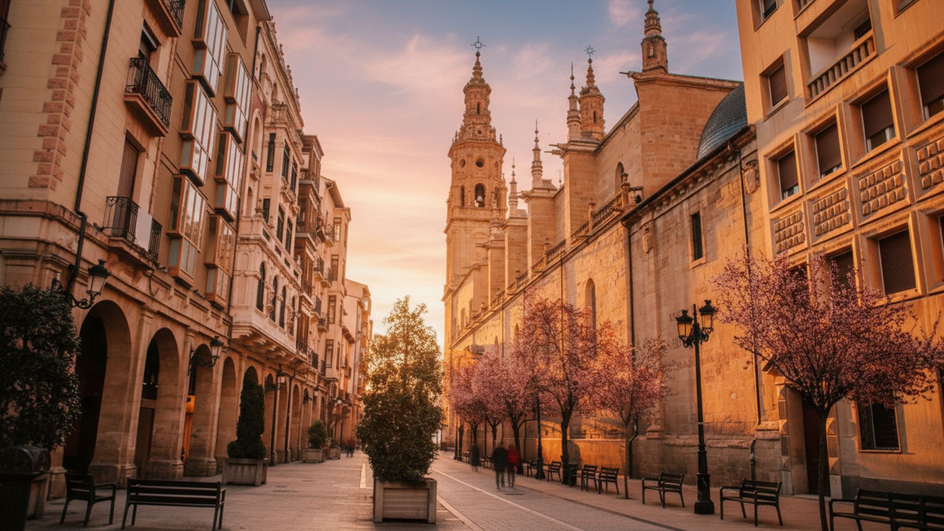 Casco histórico Logroño capital La Rioja Concatedral - Municipio más caro comprar vivienda 1722 euros m2
